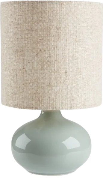 EIVIN Tischlampe EIVIN Ø15xH25cm Porzellan